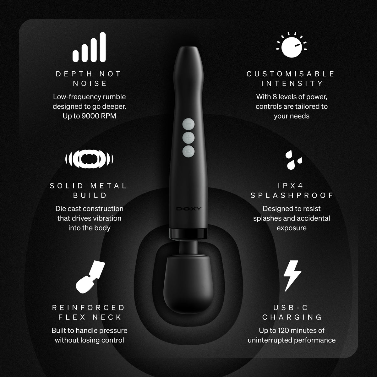 Doxy 2.0 - Die Cast Compact Cordless - Medium-Size Metal