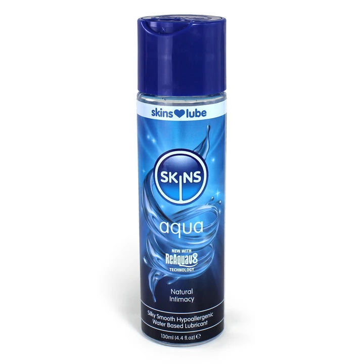 Lubricante a base de agua Skins Aqua 130 ml