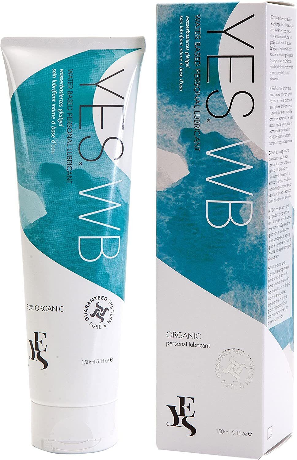 Lubricante orgánico a base de agua YES - 150 ml