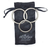Stainless Steel 3 Ring Set 45mm, 50mm, 55mm Rings