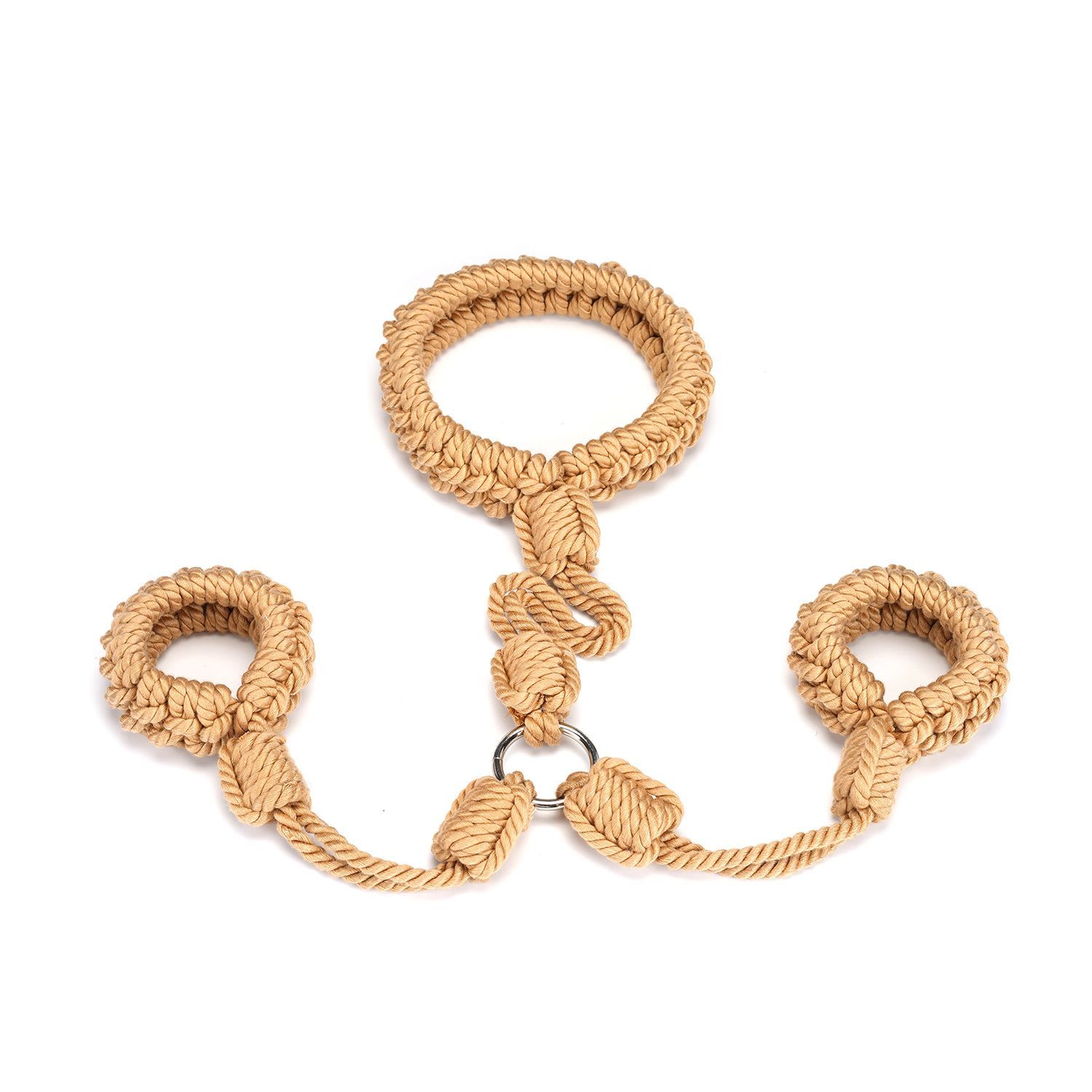 Bound You Ⅱ
Shibari Bondage
Rope Wrist to
Collar Restraint