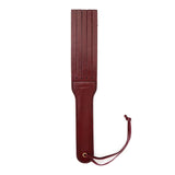 Wine Red - Leather Split Tawse Paddle
