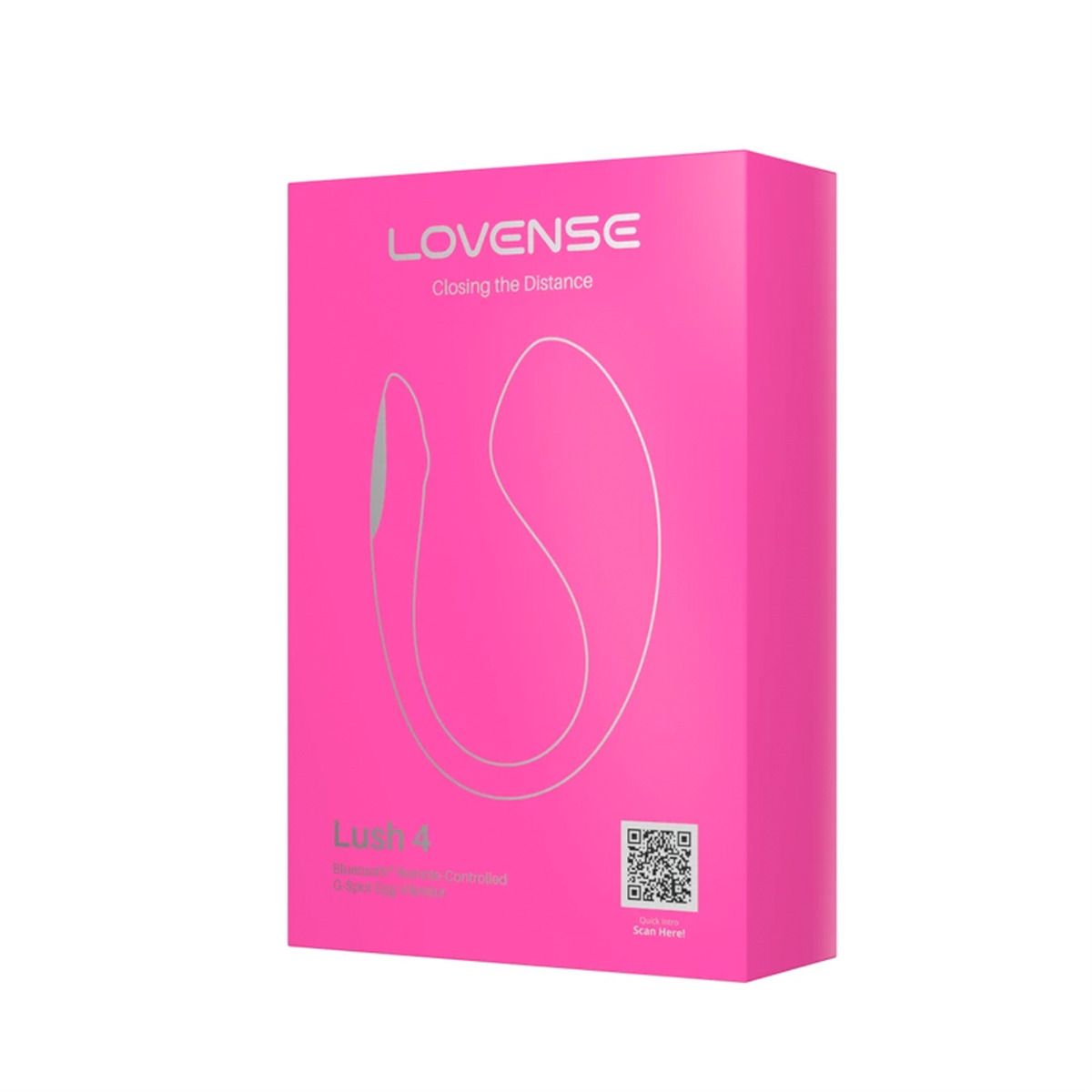 LOVENSE - Lush 4 Bluetooth® App-Controlled G-Spot Egg Vibrator