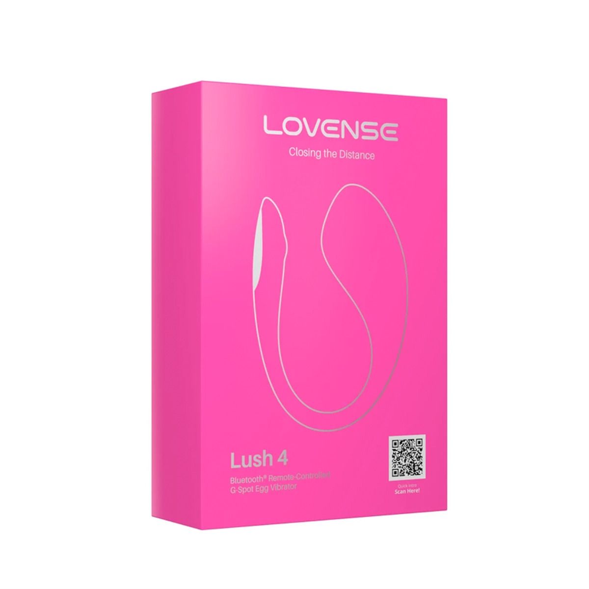 LOVENSE - Lush 4 Bluetooth® App-Controlled G-Spot Egg Vibrator