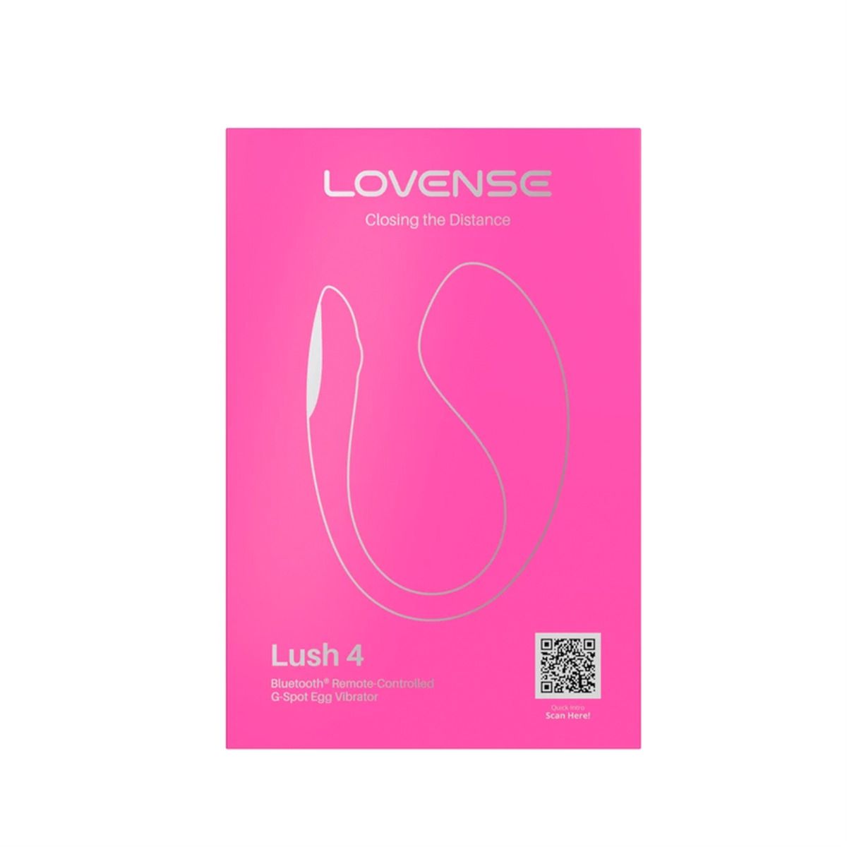 LOVENSE - Lush 4 Bluetooth® App-Controlled G-Spot Egg Vibrator